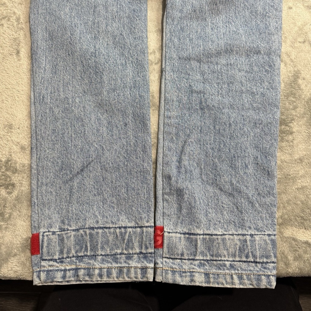 Marithe Francois Girbaud Jeans Mens 32 (31x34) Shuttle Tape Cargo Denim Slim Y2K - Picture 8 of 13